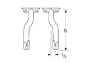 Music City Metals 70702 Zinc Plated Steel Venturi Replacement for Select Charmglow Gas Grill Models, Set of 2