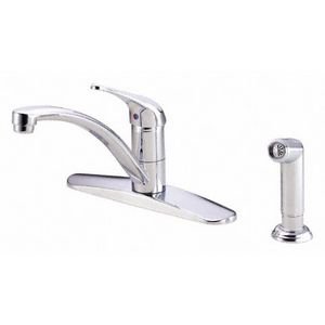 Danze D407112T Melrose One Handle Kitchen Faucet W/Spray  Chrome