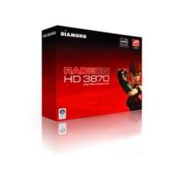 Diamond ATI Radeon HD 3870 512MB D-DVI HDTV-O VIVO DDR4 PCIE Graphics Card by Diamond