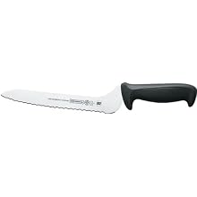 Mundial 5620-9E 9-Inch Offset- Serrated Edge Sandwich Knife, Black