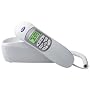 AT&T 265CLAM Trimline Corded Telephone with Caller ID/Call Waiting (White)
