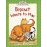 Biscuit Wants to Play by Capucilli, Alyssa Satin [HarperCollins, 2001] Hardcover [Hardcover]