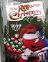 m&m Holiday Book, How Red Saved Christmas (Book Case Filled with Holiday m&ms)
