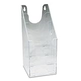 ELDON OFFICE PRODUCTS / Transparent acrylic four-tier brochure holder, 4-3/8 pocket width / RUB66044 / Sold as 1 Each / Mfr Part # 66044 \*/ Transparent acrylic four-tier brochure holder, 4-3/8 pocket