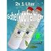 Biopretta Scherkopfreiniger 2x 1000ml Nachf�llfl�ssigkeit f�r Reinigungskartuschen