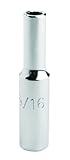 Stanley Proto J4711LT 1/4-Inch Drive Deep Socket 11/32-Inch, 12 Point by Stanley-Proto
