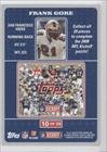 2008 Topps Kickoff Puzzle #10 - Frank Gore
