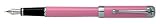 Aurora Talentum Finesse Pink w/ Chrome Trim Fine Point Fountain Pen - AU-D13P-F