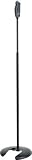 K&M One Hand Microphone Stand with Stackable Round Base