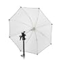 PHOTOFLEX 45" White Satin Umbrella