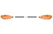 Carlisle Paddles Kids Saber Touring Kayak Paddle (Sunrise, 190 cm) (01.2509.3755)