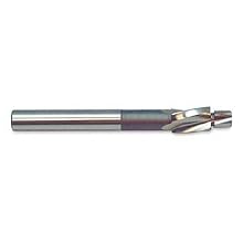 KEO 55233 Cobalt Steel Precision 3 Flutes Cap Screw Counterbore, Integral Pilot, Uncoated (Bright) Finish, 1.187" Diameter, 3/4" Size