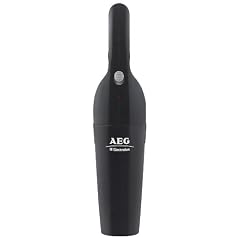 AEG Liliput AG1412 Staubsauger 3.6 V / 9 min starke Leistung / Ladekontrollanzeige / extraflacher Wandhalter - schwarz