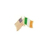 Ireland and America Flag Pin