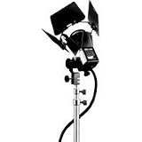 Lowel L-Light Mid-L Kit, 3-Light 900w Lighting Outfit with Molded Polyethylene Case.
