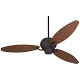 66 Spyder™ Espresso with Ceiling Fan