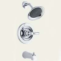 Peerless P88775-BN Tub and Shower Trim with Rough, Brushed Nickel