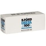 Click here to buy Ilford Delta Pro 100 120 Fine Grain Medium Speed Black and White Film ISO 100 120 Size by Ilford.
