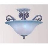 Casual Tapestry Semi Flush Mounts BY Classic Lighting