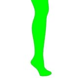 LIME OPAQUE STRETCHY LEOTARD LEGGINGS TIGHTS