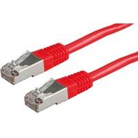 Rotronic ROLINE Patchkabel Patchkabel Kat5e FTP rot 0.5 m cross-over Preisvergleich