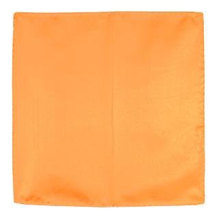 Forzieri Orange Silk Pocket Square