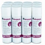 Washable, nontoxic, acid-free, archival, permanent glue stick, 0.77 oz., 12/pk