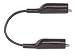 Pomona Alligator Clip Patch Cord, Black, 24 OAL
