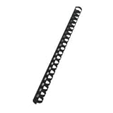 Produkt-Bild: Leitz 37580 Plastikbinder&uuml;cken, A4, Kunststoff, 14 mm, 125 Blatt, 100 St&uuml;ck, schwarz