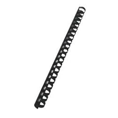 Leitz 35042 Plastikbinder�cken, A4, Kunststoff, 10 mm, 65 Blatt, 100 St�ck, schwarz