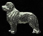 Pewter Newfoundland Pin