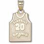 Manu Ginobili San Antonio Spurs "Ginobili 20" 5/8" Jersey Pendant - 14KT Gold Jewelry