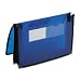 Poly Ultracolor Wallet with 2-1/4 Expansion, Elastic Cord, Blue, 8-1/2x11 SMD71953
