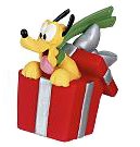 Click for larger image of Disney's Pluto in Holiday Package Antenna Ball Topper