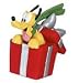 Disney's Pluto in Holiday Package Antenna Ball Topper