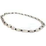 Rutile Crystal Necklace (with Garnet)