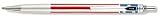 Fisher Specialty - American Flag All Metal, retractable Red, White, and Blue Ballpoint Pen - AFP5
