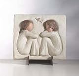FRIENDSHIP Plaque Willow Tree Angels ~ Forever True, Forever Friends