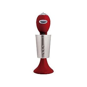 Hamilton Beach 65112 Eclectrics All-Metal Retro Drink Mixer, Moroccan Red by Hamilton Beach