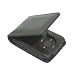 Electronics : IPOD NANO 3RD GENERATION BLACK LEATHER FLIP CASE