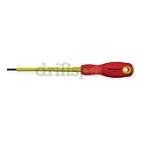 Westward 1YXJ9 Insulated Slotted Screwdriver, 1/8x4 In
