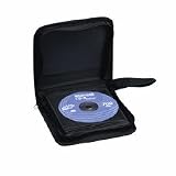 CD DVD Wallet, 36 CD Capacity, 6-1 2x3x6-1 2, Blue Black by Compucessory