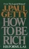 How to Be Rich