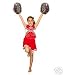 HIGH SCHOOL MUSICAL DRESS UP COSTUME WITH POM POMS