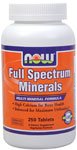 Full Spectrum Minerals by NOW Foods - Minerals (250 Tablets)