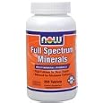 Full Spectrum Minerals by NOW Foods - Minerals (250 Tablets)