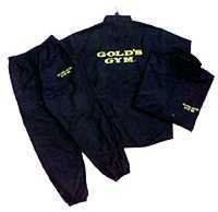 GOLDS GYM サウナスーツ G5710 ブラックXXXL