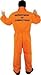 PLUS SIZE Department of Corrections Prisoner Costume Jumpsuit