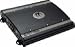 Crunch 4-Kanal Endstufe, 4x125/250W an 4/2 Ohm, Hochpass 60-1200Hz, Tiefpass 40-150Hz, Bass EQ, Tweeter EQ, Line Out, 251x55x310mm