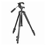 Vanguard Tracker 1 All-Aluminum Digital Camcorder Tripod with 3-Way Panhead